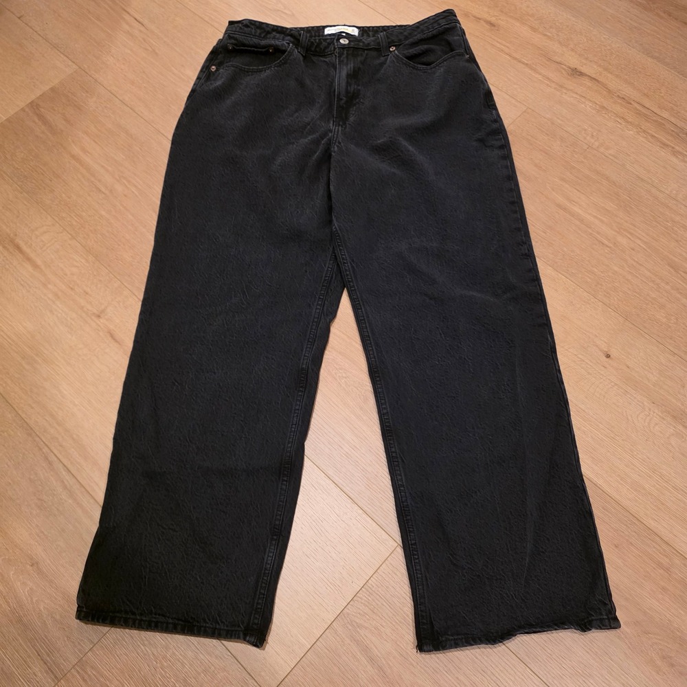 Abercrombie & Fitch Loose High Rise Curve Love jeans